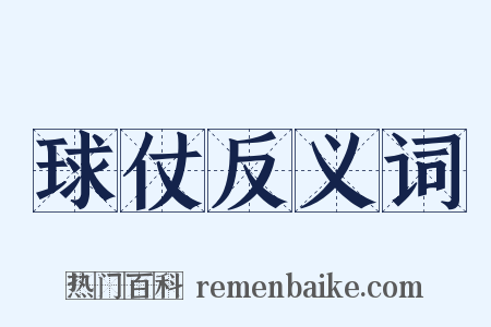 球仗反义词是什么意思的图片